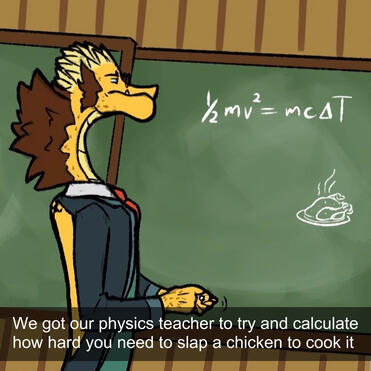 Flat colored halfbody w/regular background